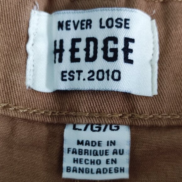 Never Lose Hedge cargo jogger pants men's size L desert brown, fitted - Picture 5 of 14